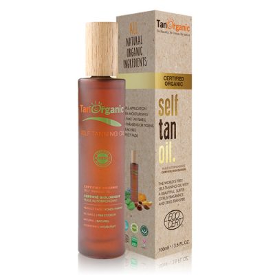 Autobronceador hidratante transparente Oil 100 ml. Tanorganic Bio 100ml