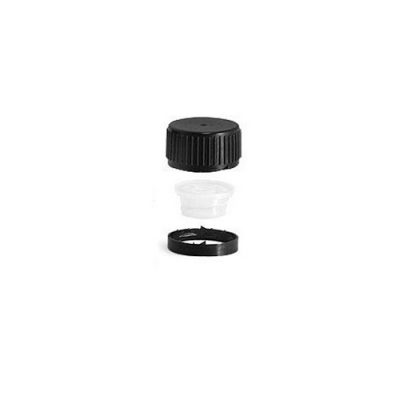 Tapón Dropper Negro PFP28