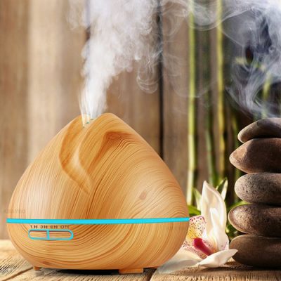 Aromadifusor Humidificador y Nebulizador ultrasónico Tulipa para Aromaterapia 400ml