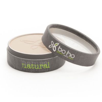 Polvo compacto 02 Beige Clair Boho green make-up