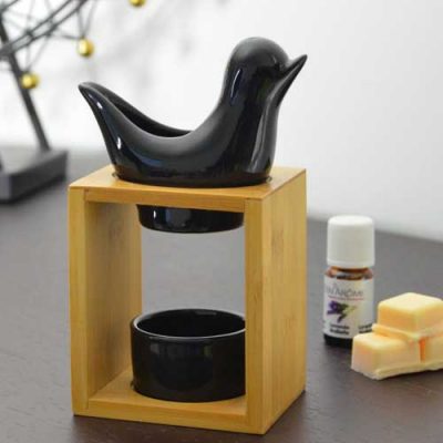 Quemador de aromas y perfumes Birdy Black