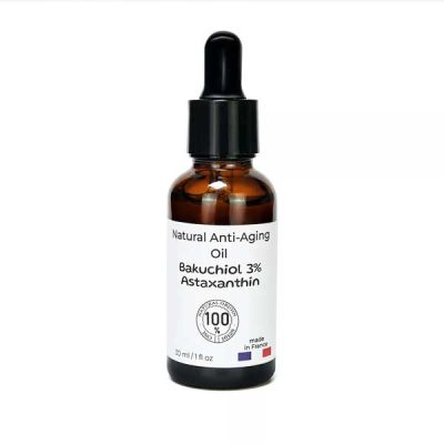 Aceite Facial Rejuvenecedor con Bakuchiol, Astaxantina y squaleno 30ml