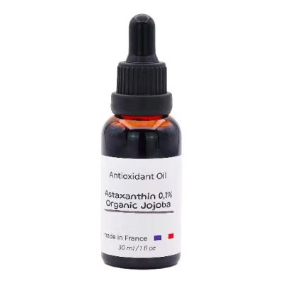 Aceite anti-oxidante de Astaxantin 0.1%  en Jojoba organica 30ml